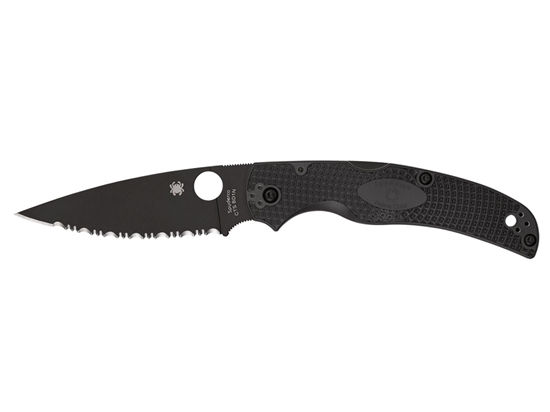 Immagine di Spyderco NATIVE CHIEF FRN BLACK BLADE SERRATED C244SBBK