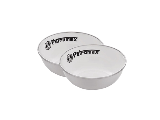 Immagine di Petromax ENAMEL BOWLS 0,6 LT White 2PZ (PX-BOWL-W)