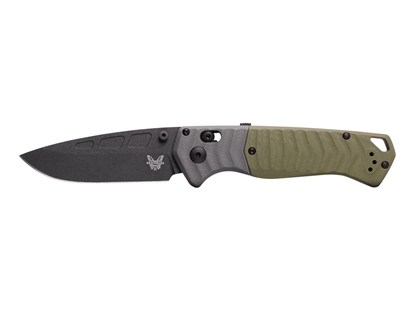 Picture of Benchmade PSK MAGNACUT 593BK GRAY & OD GREEN G10