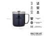 Immagine di Stanley CLASSIC LEGENDARY CAMP MUG 12oz /350ml Nightfall