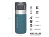 Immagine di Stanley GO QUICK FLIP WATER BOTTLE 16oz /470ml Lagoon