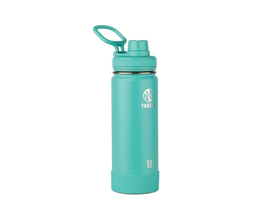 Picture of Takeya ACTIVES SPOUT INSULATED BOTTLE 18oz / 530ml Teal (51068)