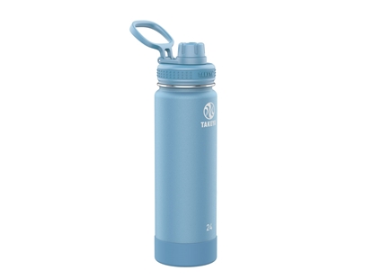 Picture of Takeya ACTIVES SPOUT INSULATED BOTTLE 24oz / 700ml Bluestone (51216)