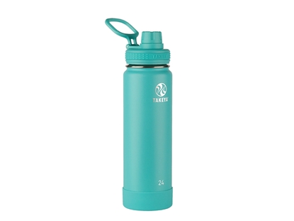 Immagine di Takeya ACTIVES SPOUT INSULATED BOTTLE 24oz / 700ml Teal (51048)