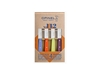 Immagine di Opinel SET ESSENTIELS 4PZ N°112 SPELUCCHINO COLORI ACIDI (001381)