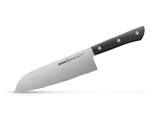 Immagine di Samura HARAKIRI SANTOKU (Santoku knife) CM.17,5 Black SHR-0095B