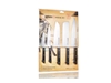 Picture of Samura HARAKIRI SET5PZ(SPELUCCHINO-CUOCO-FILETTARE-SANTOKU-NAKIRI)Black SHR-250B