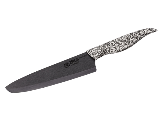 Immagine di Samura INCA CERAMICA NERO CUOCO (Chef's knife) CM.18,7 SIN-0085B