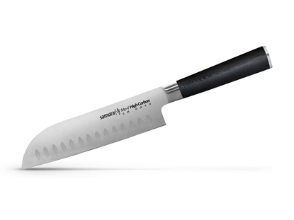 Immagine di Samura MO-V SANTOKU C/ALVEOLI (Santoku knife hollow ground) CM.18 SM-0094