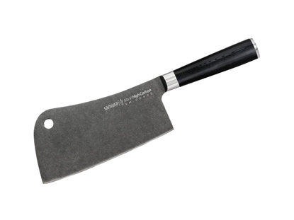 Picture of Samura MO-V STONEWASH MANNAIA (Cleaver) CM.18 SM-0040B