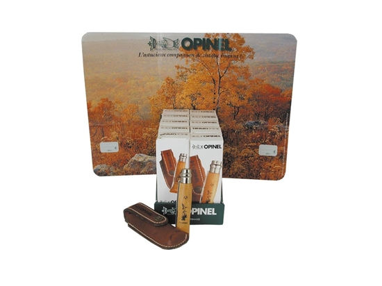 Picture of Opinel DISPLAY "PLAISIR D'AUTOMNE" 10 PZ N°08 INOX