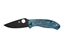 Picture of Spyderco TENACIOUS BLUE TI D2 BLACK BLADE PLAIN C122TIBLBKD2P