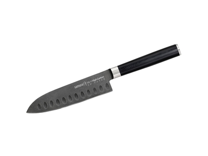 Immagine di Samura MO-V STONEWASH SMALL SANTOKU(Santoku knife hollow ground)CM13,8 SM-0093B