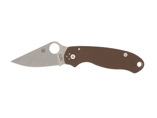 Immagine di Spyderco PARA 3 G-10 BROWN CPM-15V PLAIN C223GPBN15V