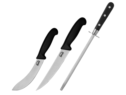 Picture of Samura BUTCHER SET 3 PZ + BORSA (SCUOIARE-DISOSSO-ACCIARINO) SBU-0230