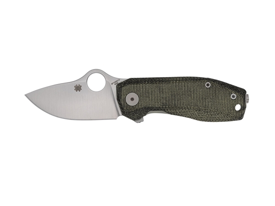 Immagine di Spyderco SPYNANO CANVAS MICARTA/TITANIUM M398 C268MTIP