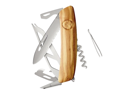 Immagine di Swiza CH05TR AM CHEESE Wood Olive (KCR.0056.6310)
