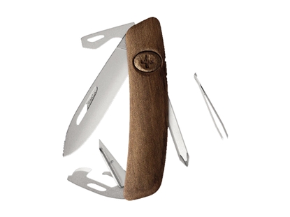 Picture of Swiza D04 AM Wood Walnut (KNI.0046.6300)