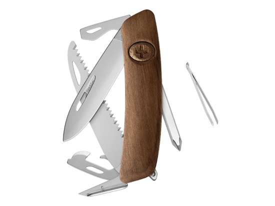 Picture of Swiza D06R AM Wood Walnut (KNR.0066.6300)