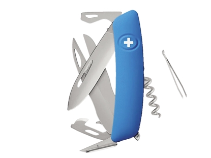 Picture of Swiza D07R AM SCISSORS Blue (KNR.0116.1030)