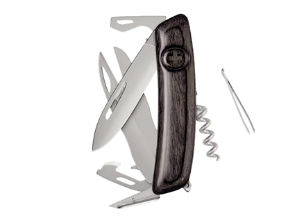 Picture of Swiza D07R AM SCISSORS Laminate Black (KNR.0116.6510)