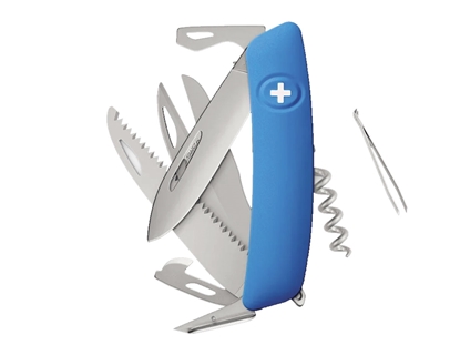 Picture of Swiza D09R AM SAW & SCISSORS Blue (KNR.0136.1030)