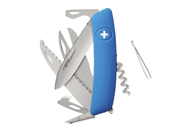 Picture of Swiza D09R AM SAW & SCISSORS Blue (KNR.0136.1030)
