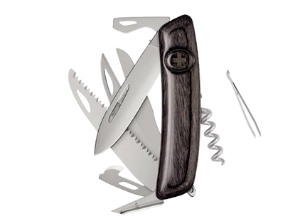 Picture of Swiza D09R AM SAW & SCISSORS Laminate Black (KNR.0136.6510)