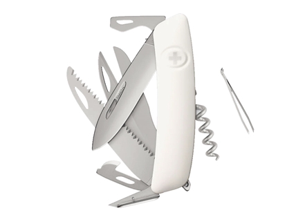 Picture of Swiza D09R AM SAW & SCISSORS White (KNR.0136.1020)