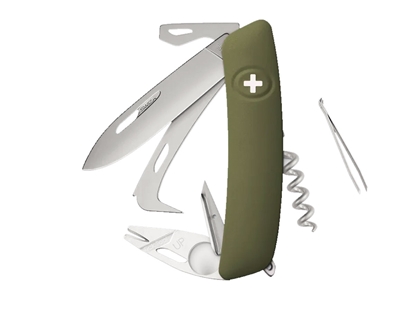 Picture of Swiza HO05R-TT AM HORSE & TICK TOOL Olive (KHO.0096.1050)