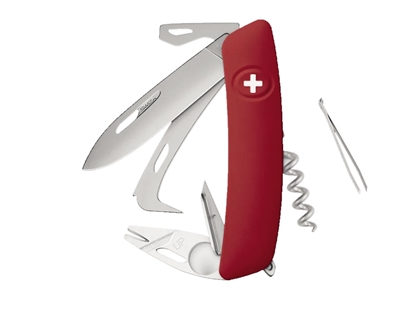 Picture of Swiza HO05R-TT AM HORSE & TICK TOOL Red (KHO.0096.1900)