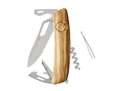 Immagine di Swiza SH03TR AM WAVY EDGE Wood Olive (KST.0036.6310)