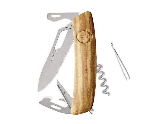 Immagine di Swiza SH03TR AM WAVY EDGE Wood Olive (KST.0036.6310)