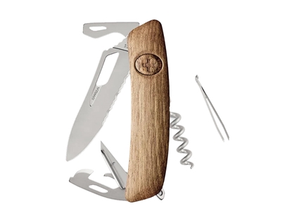 Immagine di Swiza SH03TR AM WAVY EDGE Wood Walnut (KST.0036.6300)