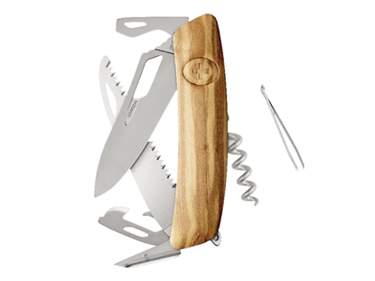 Picture of Swiza SH05R AM Wood Olive (KSH.0056.6310)