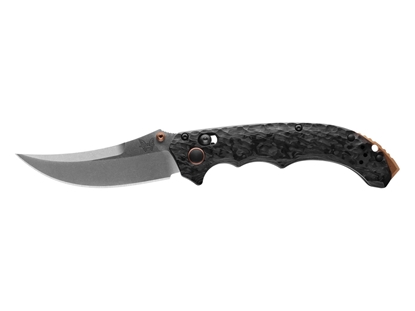 Immagine di Benchmade MINI BEDLAM 865-02 MARBLED CARBON FIBER PLAIN