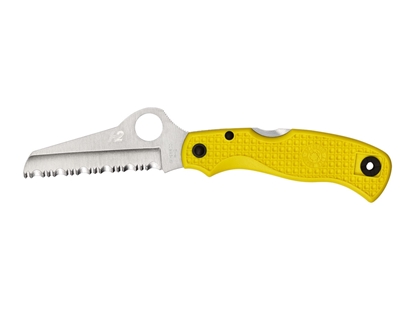 Immagine di Spyderco SAVER SALT CLIPIT FRN YELLOW SERRATED C118SYL