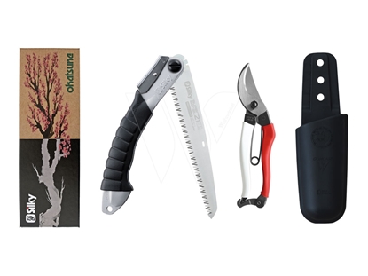 Immagine di Okatsune SET FORBICI DA POTA OKATSUNE 103 & SILKY FOLDING SAW SUPER ACCEL 7.5