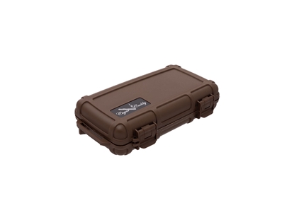 Immagine di Cigar Caddy UMIDIFICATORE DA VIAGGIO 5 SIGARI  BROWN