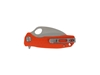 Immagine di Honey Badger HB1148 CLAW LARGE SERRATED Orange