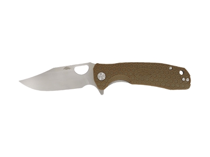 Picture of Honey Badger HB4070 CLIP POINT MEDIUM Tan