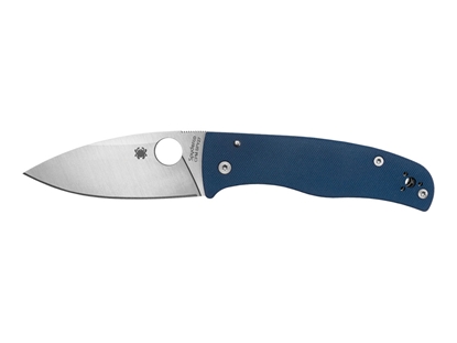 Picture of Spyderco BODACIOUS G-10 COBALT BLUE SPY27 PLAIN C263GPCBL