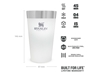 Immagine di Stanley ADVENTURE STACKING BEER PINT 16oz /470ml Frost Gloss