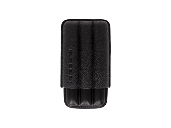 Immagine di Les Fines Lames CIGAR CASE TRIO BLACK PEBBLE
