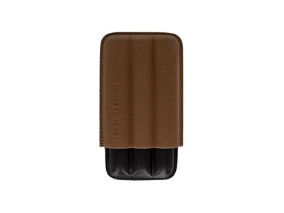 Immagine di Les Fines Lames CIGAR CASE TRIO BROWN PEBBLE