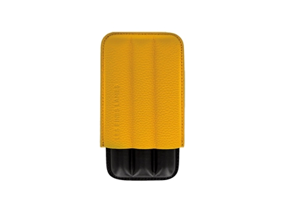 Immagine di Les Fines Lames CIGAR CASE TRIO YELLOW PEBBLE
