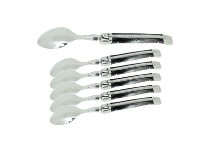 Immagine di Laguiole SET CUCCHIAINO 6 PZ MANICO CORNO