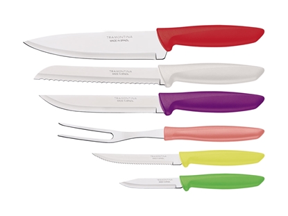 Immagine di Tramontina PLENUS SET 6 PZ COLOURED 23498/916