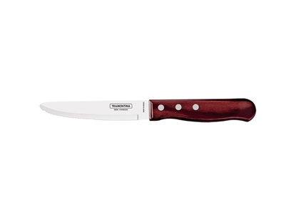 Immagine di Tramontina POLYWOOD FSC CARNE JUMBO P/TONDA (Meat knife) CM.12,5 21115/075 Red