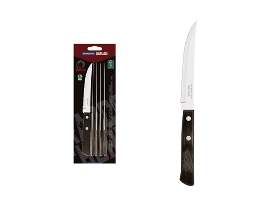 Immagine di Tramontina POLYWOOD FSC SET CARNE/BBQ 6 PZ 29899/155 Brown